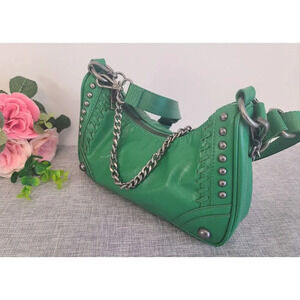 Zara‎ Green Shoulder/ Crossbody Bag Small